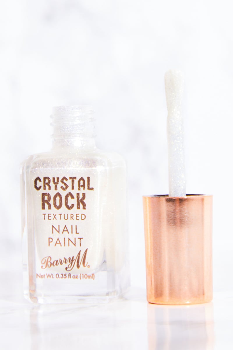 BARRY M CRYSTAL ROCK WHITE MOONSTONE NAIL PAINT 